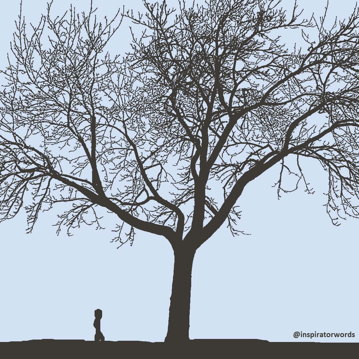 Contoh Gambar Ilustrasi Tentang Pohon Iluszi